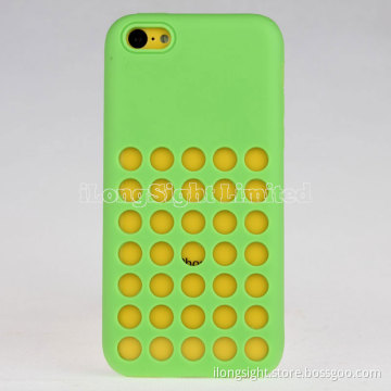Official Colorful Soft Silicone cases for IPhone 5C